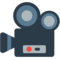 Movie Camera emoji on Mozilla